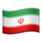 Iran emoji on Apple